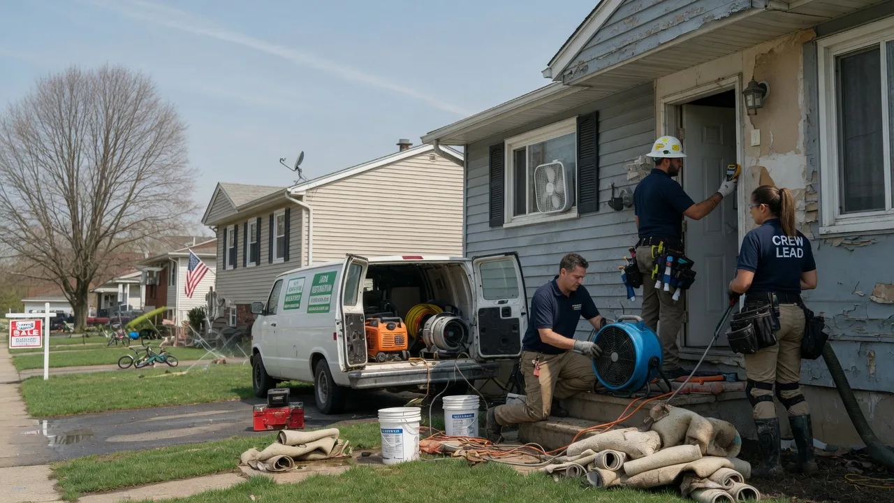 Flood Cleanup in Vowinckel, PA near me